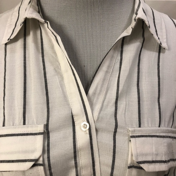 NWT Blu Pepper by Stichfix Grey/white button up - Picture 4 of 8